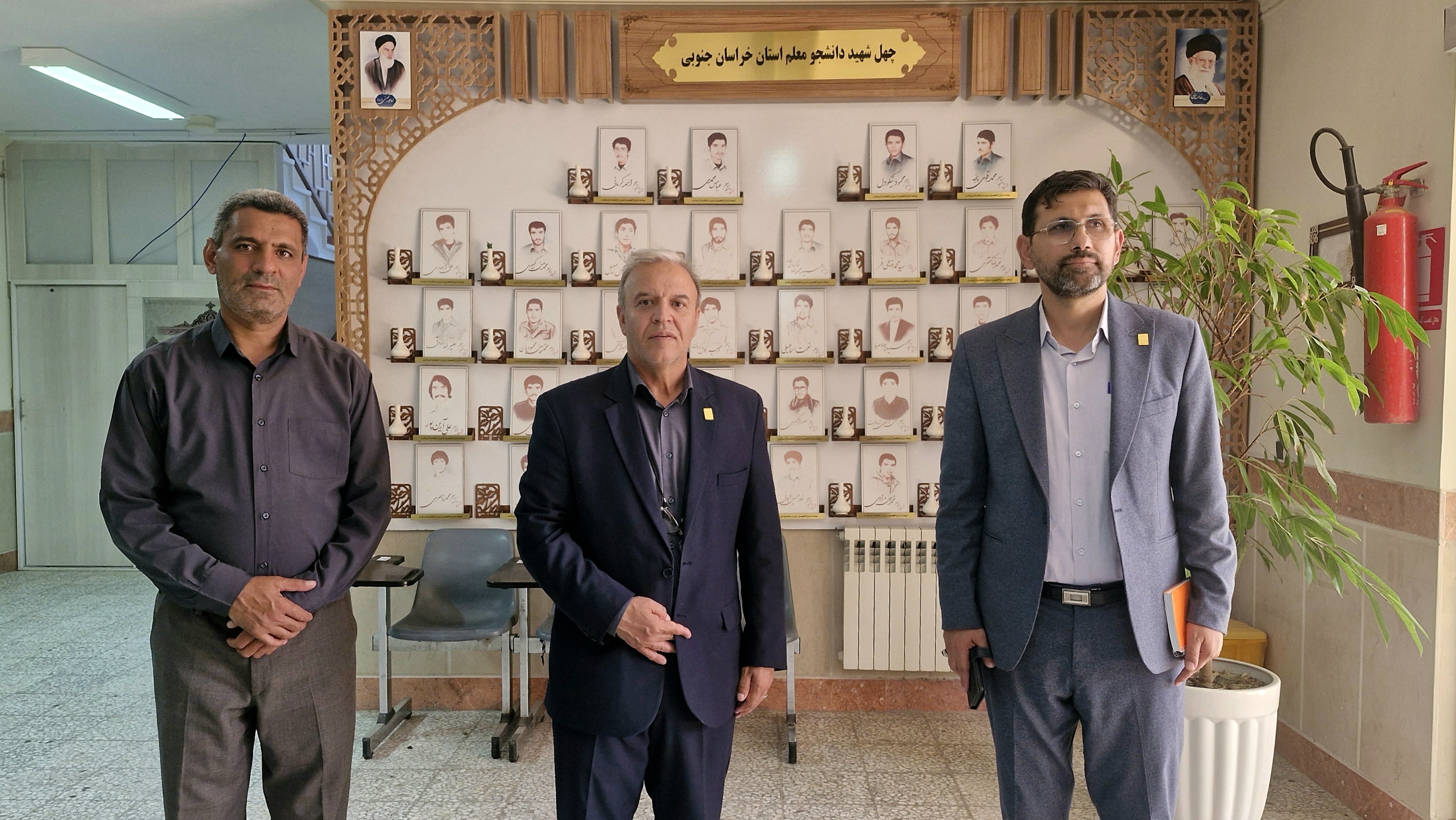 بازدید معاون فرهنگی و تربیتی دانشگاه فرهنگیان کشور از پردیس‌ها و مراکز دانشگاه فرهنگیان خراسان جنوبی