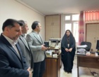 سرپرست دانشگاه فرهنگیان استان قزوین، ضمن بازدید از حوزه های مختلف پردیس خواهران به طور ویژه از حوزه آموزش بابت کسب رتبه برتر تشکر نمود
