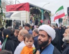 حضور مسئولان دانشگاه فرهنگیان قزوین در مراسم تشییع پیکر ۸ شهید حمله تروریستی آمریکا و رژیم صهیونیستی
