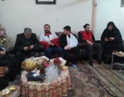 دیدار هیات رییسه دانشگاه فرهنگیان قزوین با دانشجوی فداکار، امیررضا مرادی