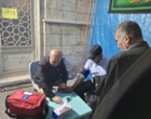 گزارش تصویری برپایی موکب دانشگاه فرهنگیان استان قزوین به همراه ارائه خدمات پزشکی ۲۵ فروردین ماه