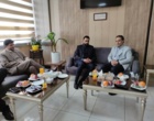 نشست صمیمی معاون سیاسی سپاه استان قزوین و رئیس سازمان بسیج دانشجویی استان با رئیس دانشگاه فرهنگیان