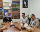 دیدار اعضای هیأت رئیسه دانشگاه فرهنگیان قزوین با نماینده ولی‌فقیه در استان