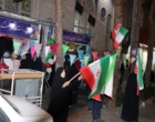 استقبال کودکان از موکب امام رضا (ع) دانشگاه فرهنگیان قزوین