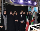 استقبال کودکان از موکب امام رضا (ع) دانشگاه فرهنگیان قزوین