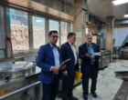 بررسی وضعیت آشپزخانه و انبار در بازدید مسئولان دانشگاه فرهنگیان قزوین
