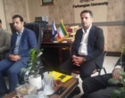 دیدار مدیر امور شعب بانک ملی با رئیس دانشگاه فرهنگیان به مناسبت هفته معلم