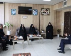حضور مدیران کل استانداری در دانشگاه فرهنگیان قزوین با محور تأمین خوابگاه متأهلی