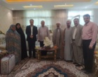 دیدار صمیمانه با پیشکسوت تعلیم و تربیت؛ تجلیل از مرتضی سمیعی به مناسبت هفته معلم