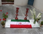 رونمایی از سنگ مزار شهید خوشنام در دانشگاه فرهنگیان قزوین؛ تأکید بر زنده نگه داشتن یاد شهدا