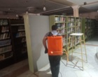 انجام عملیات گسترده سم‌پاشی و طعمه‌گذاری در سراسر دانشگاه فرهنگیان قزوین