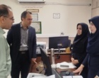 بازدید رئیس دانشگاه از روند برگزاری آزمون‌های مجازی؛ بررسی تصادفی سؤالات و ارزیابی استانداردهای آزمون