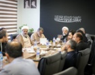 نشست قرارگاه جهاد تبیین استان قزوین به ریاست آیت‌الله مظفری، حضور جمعی از مدیران استانی و رؤسای دانشگاه‌ها در دفتر امام جمعه برگزار شد