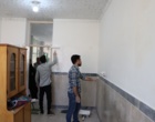اعزام گروه جهادی دانشجومعلمان دانشگاه فرهنگیان قزوین برای بهسازی مدرسه دخترانه روستای آقابابا