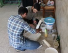 اعزام گروه جهادی دانشجومعلمان دانشگاه فرهنگیان قزوین برای بهسازی مدرسه دخترانه روستای آقابابا