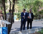 بازدید رییس دانشگاه فرهنگیان قزوین از بخش های مختلف دانشگاه