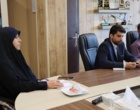 «نشست رئیس دانشگاه فرهنگیان قزوین با رییس اداره حراست  و همکاران حفاظت فیزیکی»