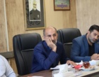 «نشست رئیس دانشگاه فرهنگیان قزوین با رییس اداره حراست  و همکاران حفاظت فیزیکی»