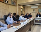 «نشست رئیس دانشگاه فرهنگیان قزوین با رییس اداره حراست  و همکاران حفاظت فیزیکی»