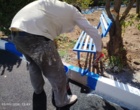 تکمیل عملیات رنگ‌آمیزی و تجهیز فضای سبز محوطه سلامت دانشگاه در راستای پروژه فرصت مهر»