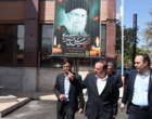 استاندار قزوین با همراهی اعضای هیات امنای دانشگاه فرهنگیان قزوین از استادسرا و آمفی تئاتر دانشگاه بازدید کرد