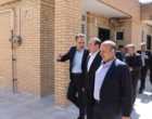 استاندار قزوین با همراهی اعضای هیات امنای دانشگاه فرهنگیان قزوین از استادسرا و آمفی تئاتر دانشگاه بازدید کرد