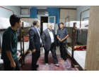 بازدید سرزده رییس دانشگاه فرهنگیان استان قزوین از سلف سرویس و خوابگاه دانشجویی