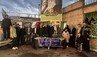 موکب دانشگاه فرهنگیان قزوین در شب‌های حضور و همبستگی مردم