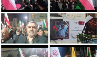 گرامیداشت یاد شهدای ناو دنا در قزوین؛ دیدار معاون فرهنگی دانشگاه فرهنگیان با خانواده شهید عزیزی