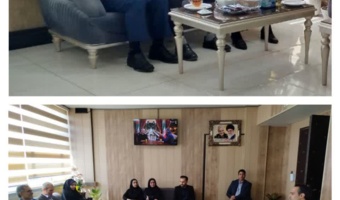 دیدار مدیر آموزش و پرورش استثنایی با رئیس دانشگاه فرهنگیان قزوین