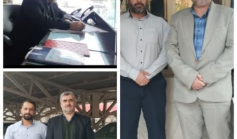 بازدید رئیس اداره حراست دانشگاه فرهنگیان استان قزوین از فعالیت‌های حفاظت فیزیکی