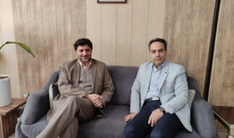 نشست صمیمی معاون سیاسی سپاه استان قزوین و رئیس سازمان بسیج دانشجویی استان با رئیس دانشگاه فرهنگیان
