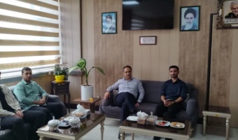 قدردانی دبیر شورای صنفی و جمعی از دانشجومعلمان از رئیس دانشگاه فرهنگیان قزوین
