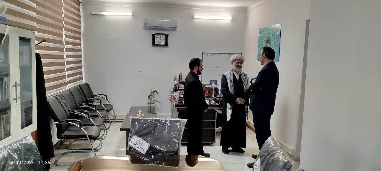 بازدید رئیس دانشگاه فرهنگیان استان قزوین از وضعیت فضاهای فیزیکی و محوطه دانشگاه