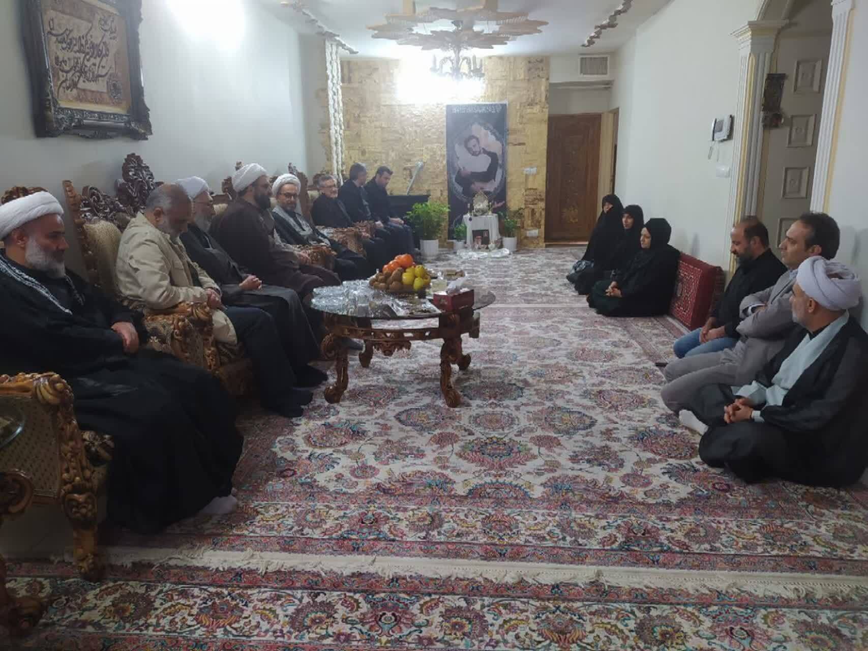 دیدار هیأت‌رئیسه دانشگاه فرهنگیان قزوین با خانواده شهید مصطفی کاظمی