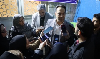 نشست خبری رئیس دانشگاه فرهنگیان در موکب دانشگاه قزوین؛ از خدمات جهادی تا برنامه‌های تبیینی