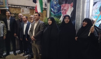 ارائه خدمات پزشکی در موکب دانشگاه فرهنگیان با حضور مدیرکل امور بانوان استانداری ، ۵ اردیبهشت