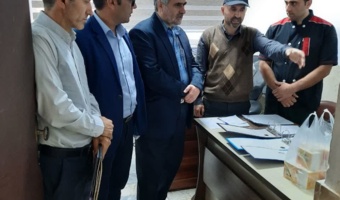 بررسی وضعیت آشپزخانه و انبار در بازدید مسئولان دانشگاه فرهنگیان قزوین