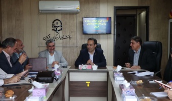 نشست خبری اصحاب رسانه قزوین با رئیس دانشگاه فرهنگیان استان