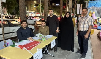 پیوند مهربانی در موکب دانشگاه فرهنگیان قزوین؛ از رفع اشکال درسی تا فرهنگ اهدای عضو