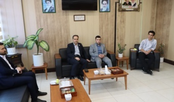 دیدار مشاور معاون وزیر و رئیس سازمان آموزش و پرورش استثنایی کشور با ریاست دانشگاه فرهنگیان قزوین