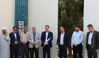 آغاز هفته دولت با تجدید میثاق کارکنان دانشگاه فرهنگیان قزوین با شهید گمنام دانشگاه