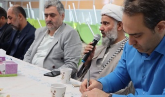 نشست صمیمانه و صبحانه کاری رئیس دانشگاه فرهنگیان قزوین با کارکنان