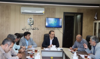 شورای تغذیه دانشگاه فرهنگیان قزوین برگزار شد