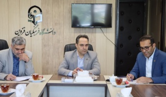 نشست بازآرایی ساختار سازمانی دانشگاه فرهنگیان استان قزوین برگزار شد