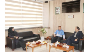 دیدار مدیر کل مدیریت بحران استانداری با رییس دانشگاه فرهنگیان قزوین