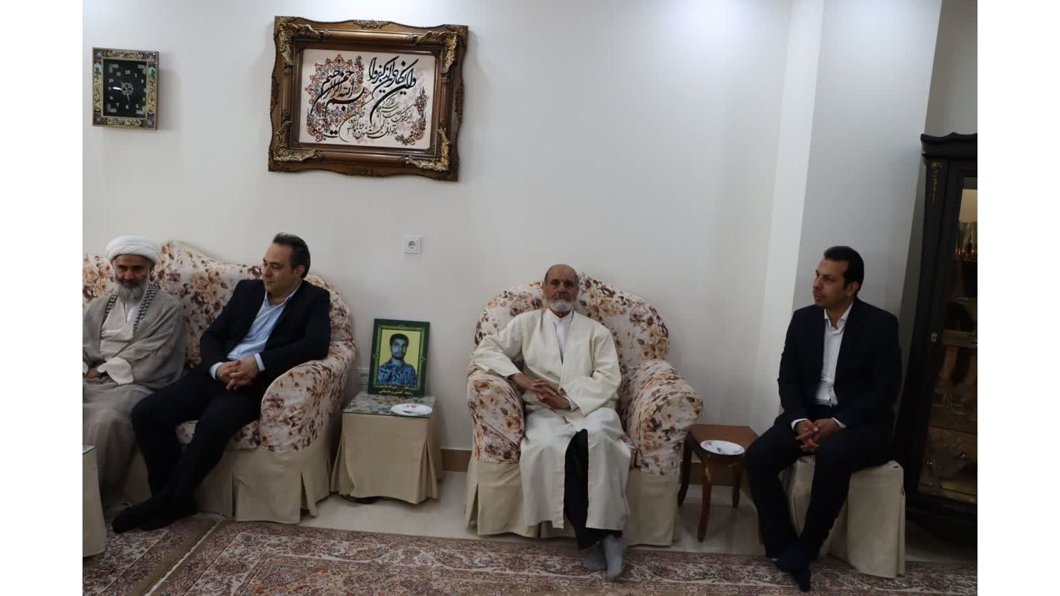 در آستانه سالروز شهادت شهید «نبی‌الله هاشمی» صورت گرفت؛ تجدید میثاق دانشگاه فرهنگیان قزوین با خانواده شهید