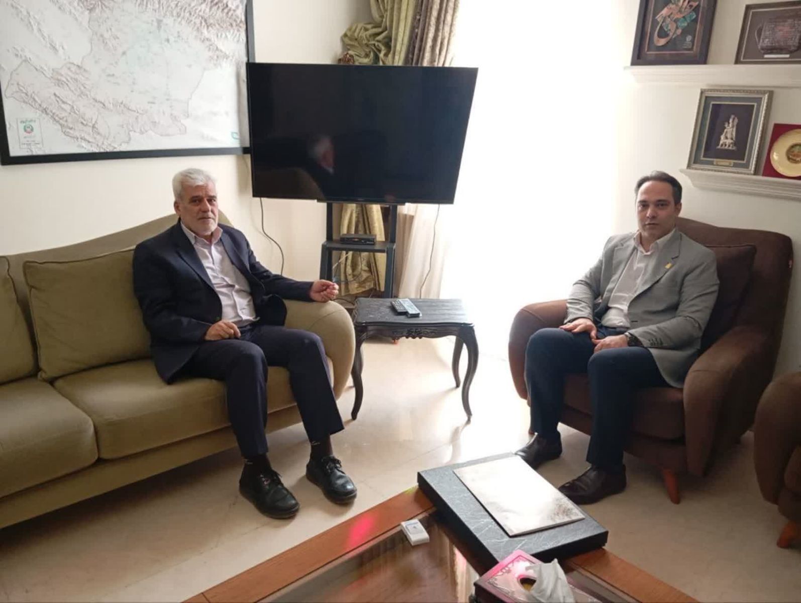 دیدار سرپرست دانشگاه فرهنگیان استان قزوین با شهردار قزوین