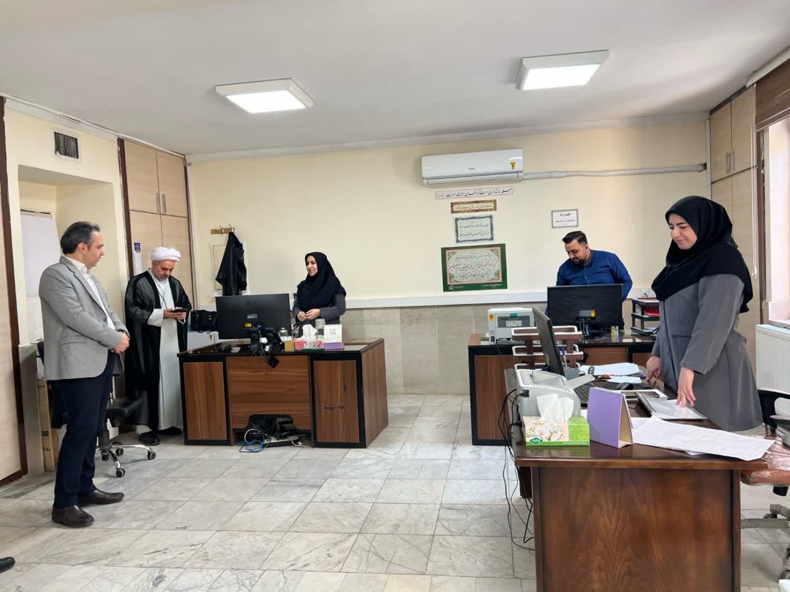 سرپرست دانشگاه فرهنگیان استان قزوین، ضمن بازدید از حوزه های مختلف پردیس خواهران به طور ویژه از حوزه آموزش بابت کسب رتبه برتر تشکر نمود