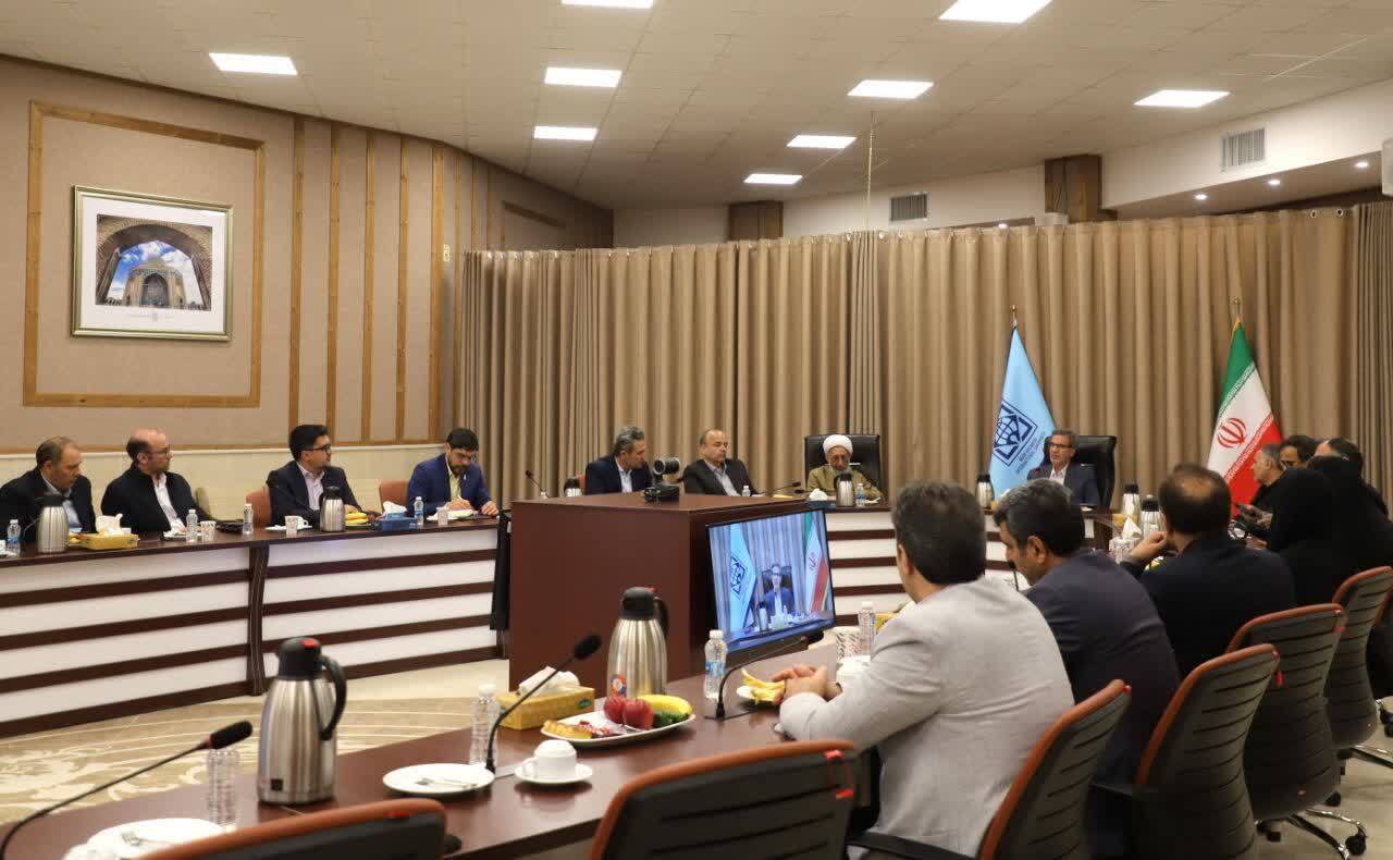 دیدار رئیس دانشگاه فرهنگیان قزوین با معاون آموزشی وزارت علوم در نخستین جلسه کارگروه استانی آموزش عالی